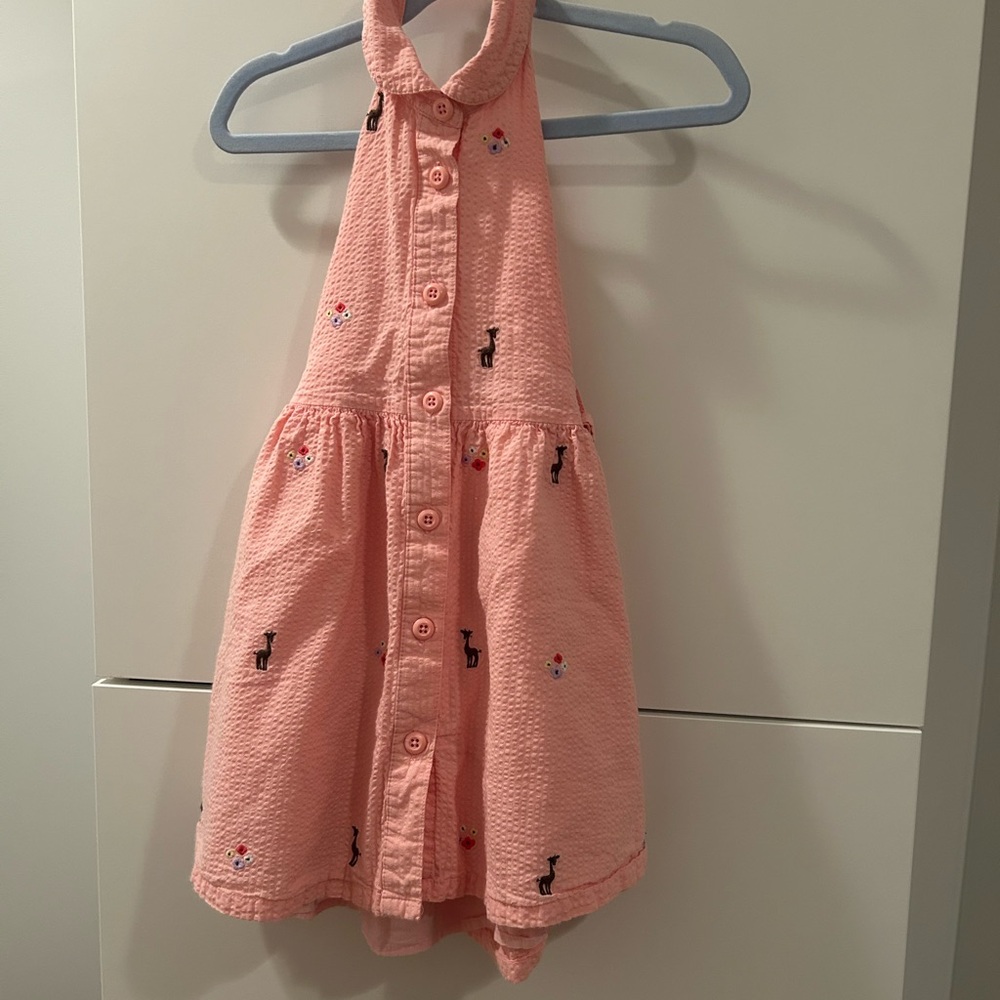 Gymboree Pink Halter Dress Size 4